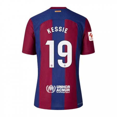 Camisola FC Barcelona Kessie 19 Equipamento Principal 2023-24 Manga Curta
